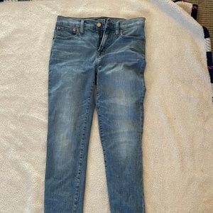 J Crew 9" high rise toothpick